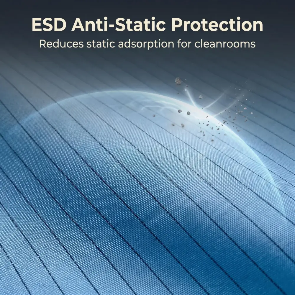 Carbon Stripe ESD Anti-static Fabric manufacturer 6