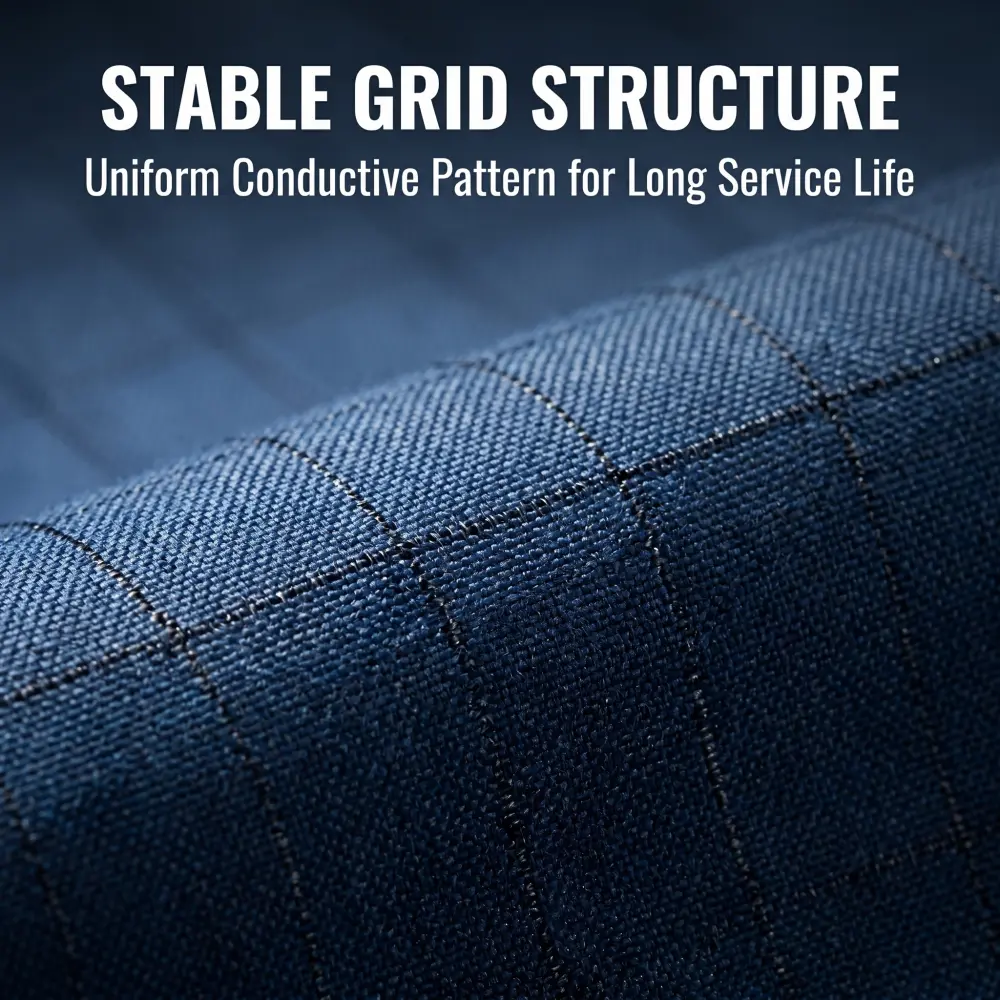 Carbon Grid ESD Anti-static Fabric Product Image 6