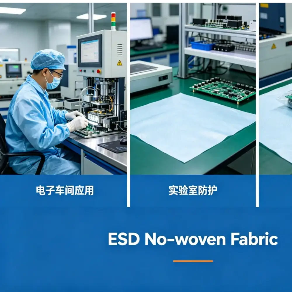 ESD Anti-static Non-woven Fabric OEM manufacturer 4