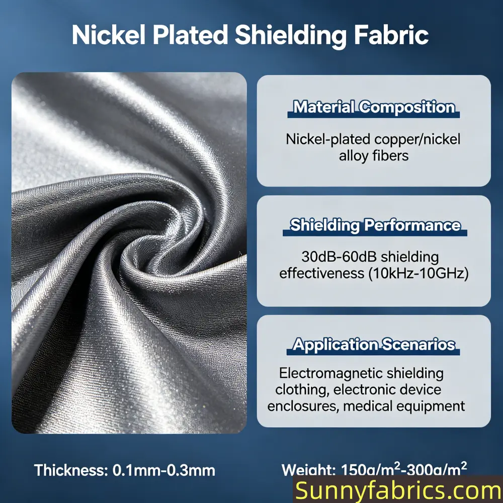 Nickel Plated Shielding Fabric HD Photo 3