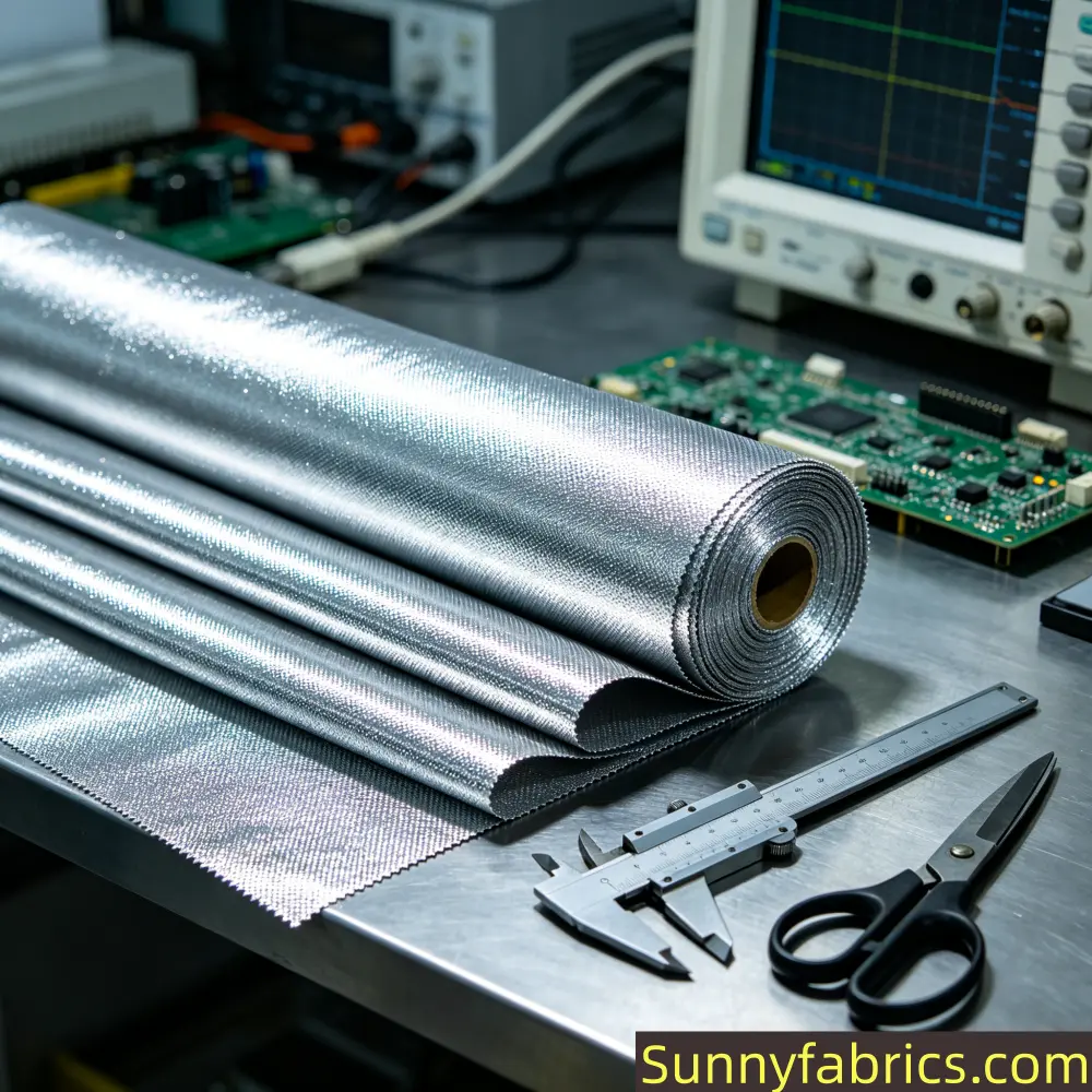 Nickel Plated Shielding Fabric Overall Look 4